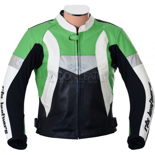 RTX Violator Kawasaki Green Motorcycle Jacket